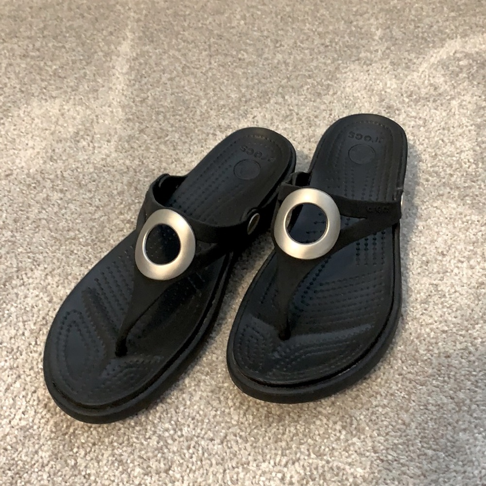 Women’s Crocs Black Sandals
